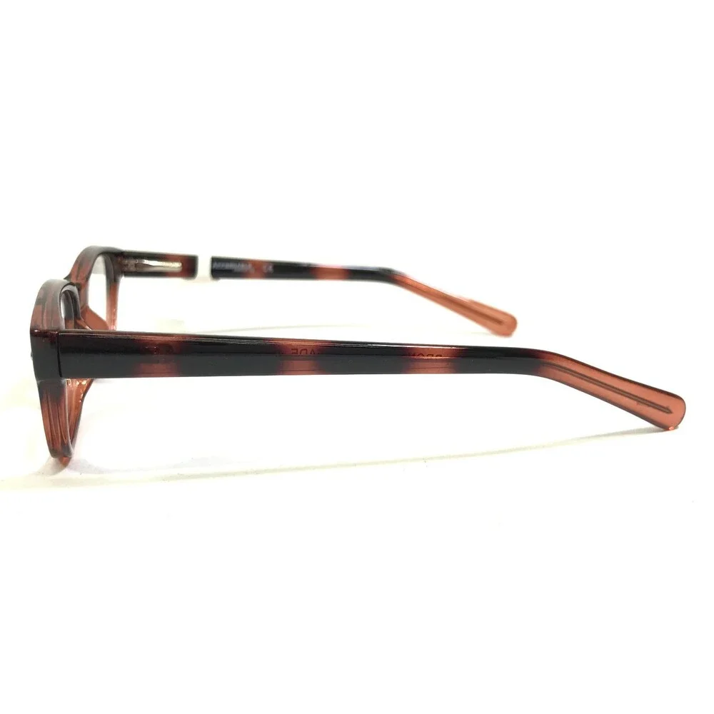 Affordable Designs Eyeglasses Frames BRONX TORTOISE FADE Square Matte 46-18-130